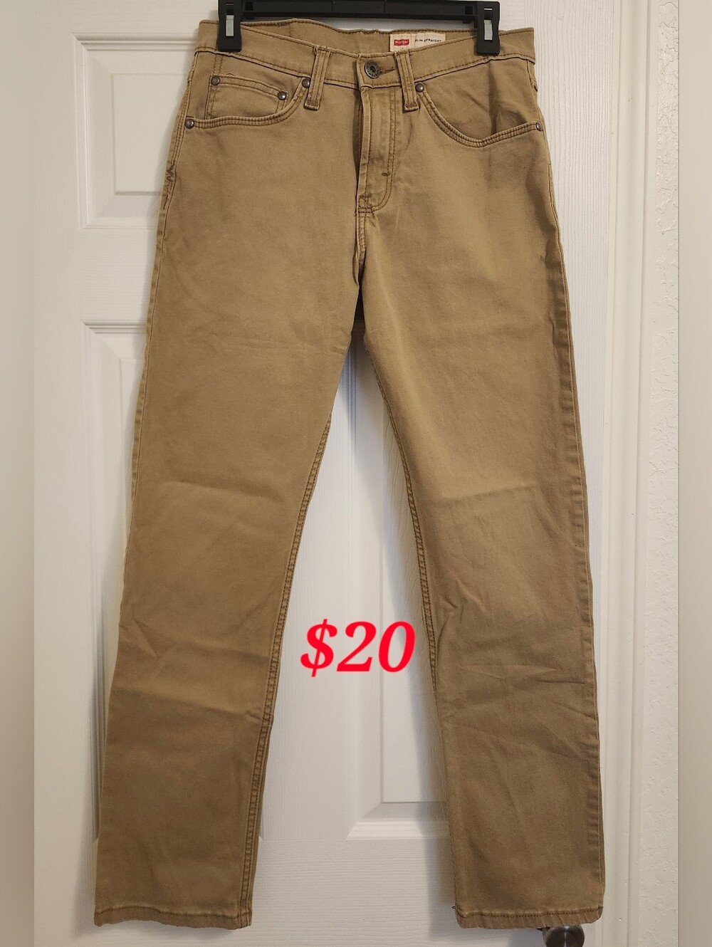 Levi's Men's Tan Straight-Leg Pants